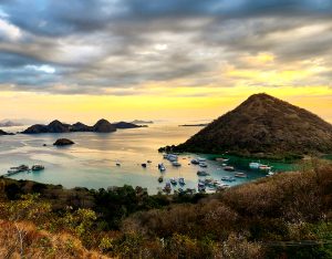 labuan bajo sunset